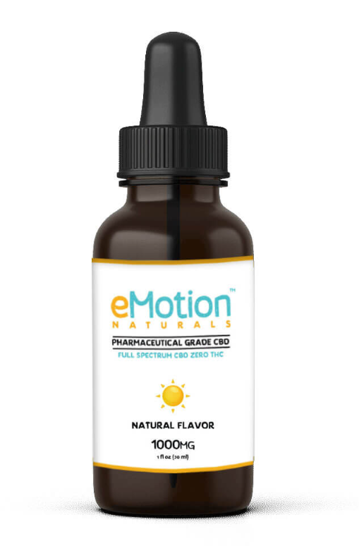 CBD Tincture Oil - Natural Flavor 1000mg