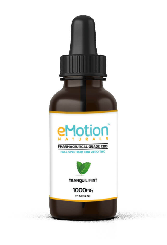 CBD Tincture Oil - Tranquil Mint 1000mg